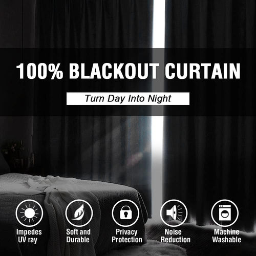 100% Blackout Curtains