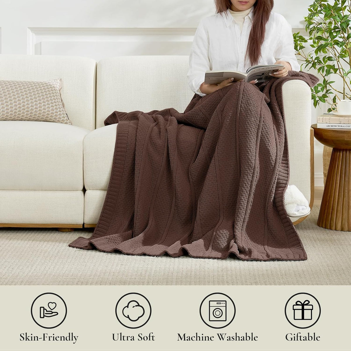 Chenille Throw Blanket